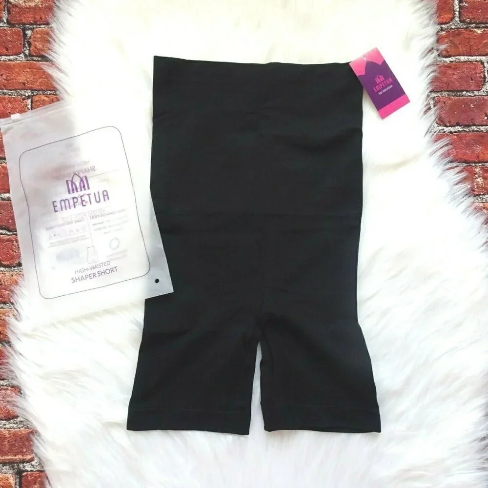NWT Empetua High Waisted Shaper Shorts Stretch Small
